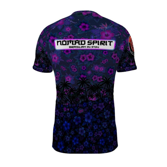 Hawaii Nightshade Short-sleeve Rash Guard